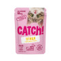 Вологий корм CATCH! з птицею та овочами в соусі, для кошенят 85 г