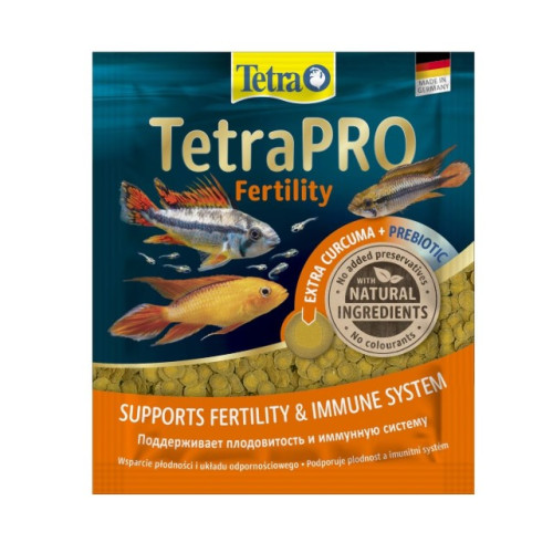Корм для риб Tetra TetraPRO Fertility для імунітету та репродуктивної функції 12г