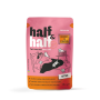 Влажный корм для котят Half&Half с курицей и тыквой, кусочки в соусе 85 г