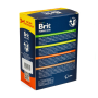 Вологий корм для стерилізованих котів Brit Premium кусочки в соусе з куркою, набір паучів 3+1 - 400 г