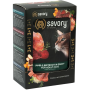 Влажный корм для взрослых кошек Savory Adult Cats with Lamb and Beetrot in Gravy ягнятина со свеклой в соусе, набор паучей 3+1- 340 г