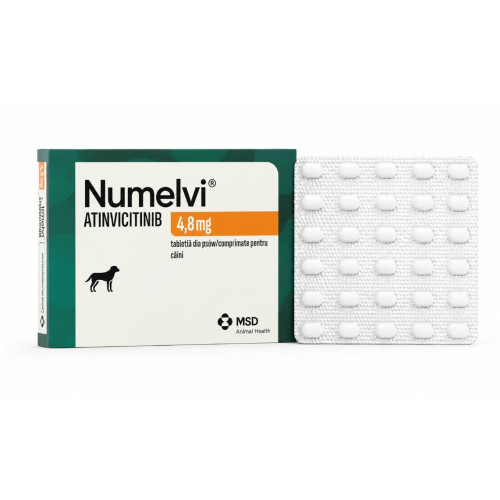 Таблетки для собак от зуда при атопическом дерматите Нумелви (Numelvi) — 4.8 мг — 90 таб.