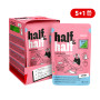 Набор «5+1» влажных кормов Half&Half для котят с белой рыбой и горохом в желе, 6 шт. по 85 г