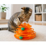 Іграшка для котів All For Paws "Тунель з м'ячиком" 25см