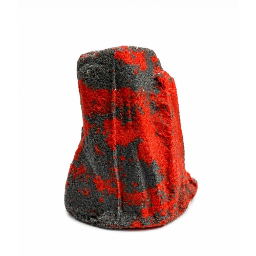Декоративный аэратор для аквариума «Volcano air stone» красно-серый — 6×8 см