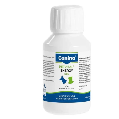 Витаминный комплекс Canina Petvital Energy-Gel для собак для быстрого обновления 100 мл