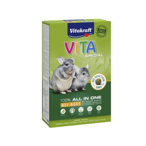 Корм для шиншил VITA SPEСIAL Vitakraft 600г.