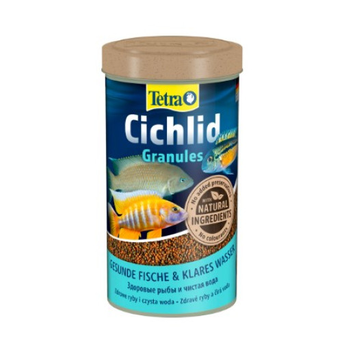 Корм для аквариумных рыб в гранулах Tetra Cichlid Granules 500 мл (225 г)