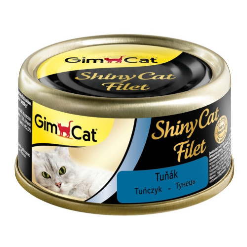 Вологий корм для кішок Gimpet ShinyCat Filet з тунцем 70 г