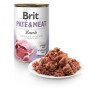 Влажный корм для собак Brit Pate & Meat со вкусом ягнятины и курицы 400 г