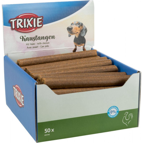 Лакомство для собак Trixie Палочка жевательная с курицей 50 шт 65 г