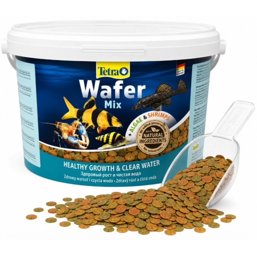 Корм фасованный для рыбок Tetra Wafer Mix (Корм в таблетках для сомов, раков, креветок и других донных рыб) 100г.