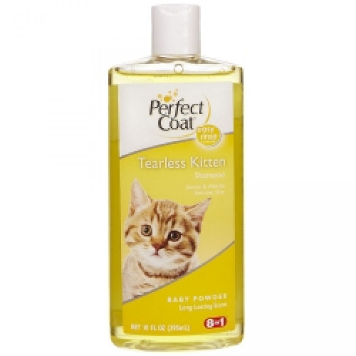 Шампунь 8 in 1 Tearless Kitten Shampoo, без слез, для котят, 295ml