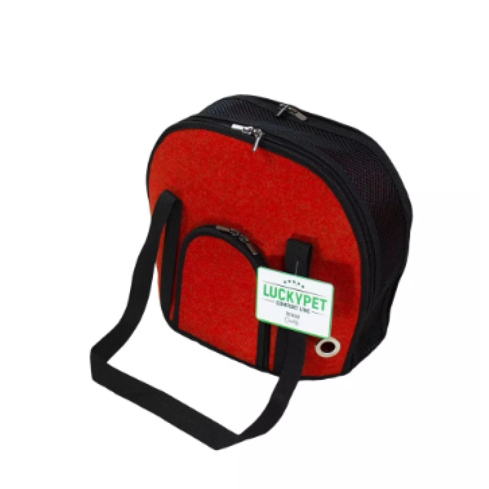 Сумка Джокер №1 Lucky Pet, красная, 23х40х31см
