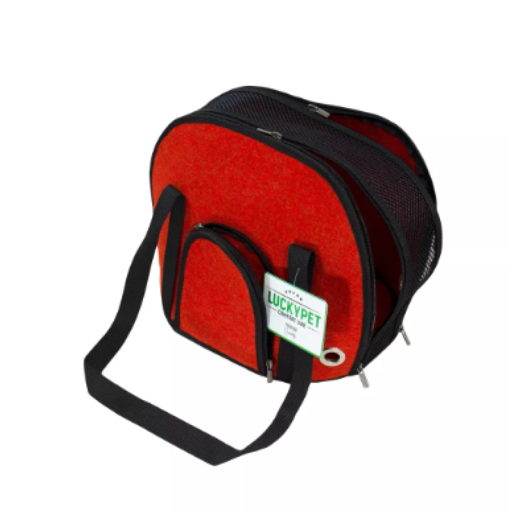 Сумка Джокер №1 Lucky Pet, красная, 23х40х31см
