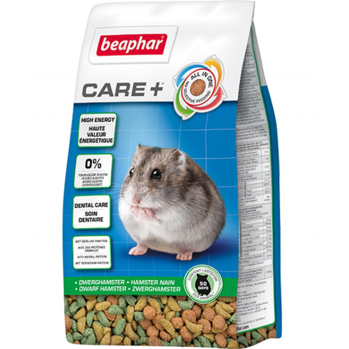 Корм для джунгарських хом'яків Beaphar Care+ Dwarf Hamster 250 (г)