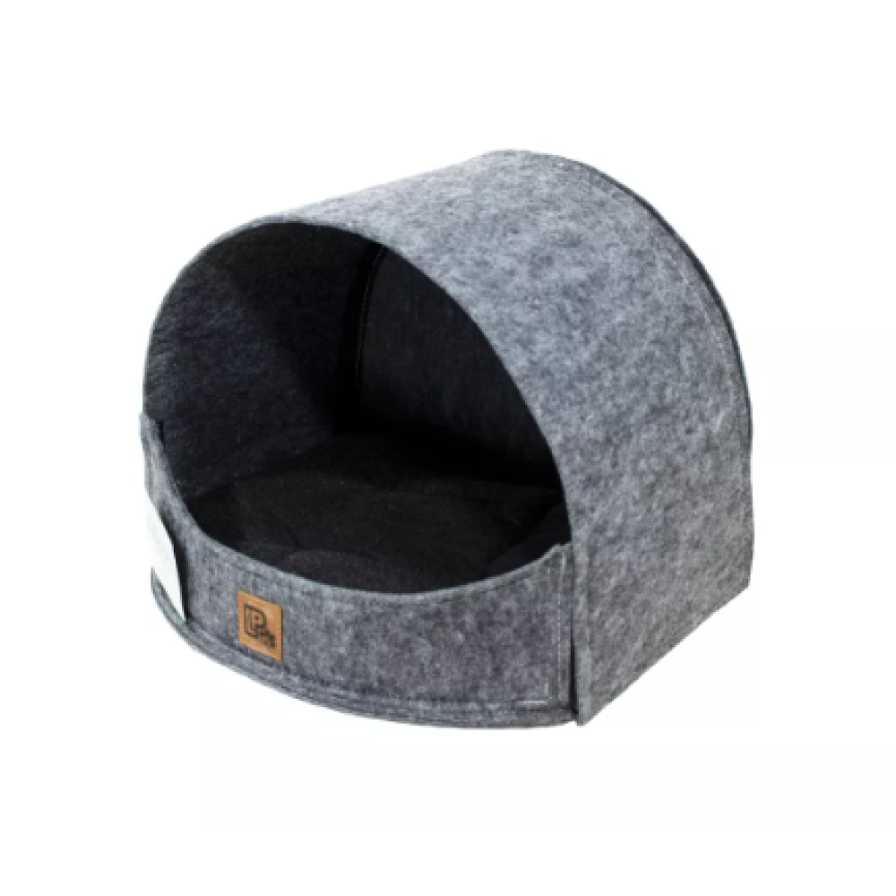 Лежак-люлька №2 Соната "Lucky Pet", серая, 40х35х32см