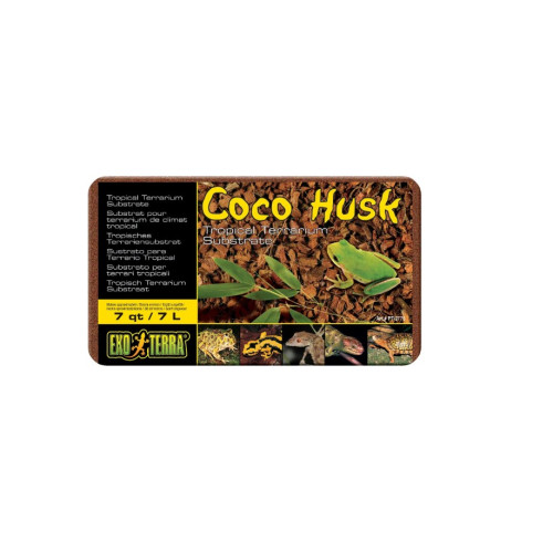 Наповнювач для тераріуму Exo Terra Coco Husk 7 л (кокосова стружка)