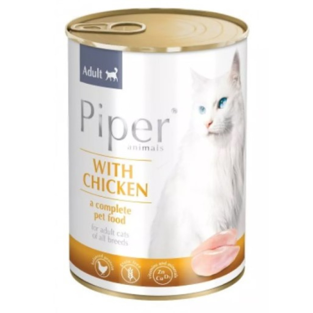Консервы для котов Dolina Noteci PIPER со вкусом курицы 400 г