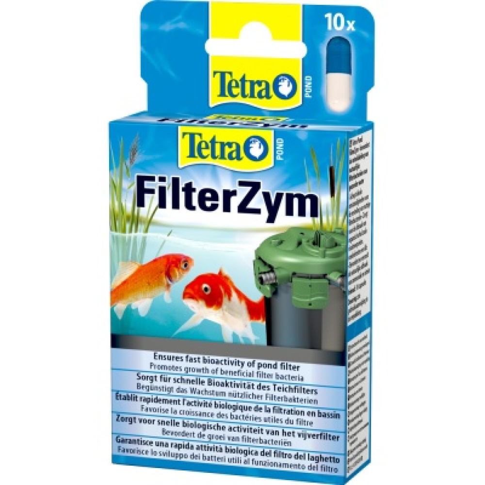 Засіб для садового ставка Tetra Pond FilterZym 10 капсул
