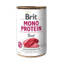 Влажный корм для собак Brit Mono Protein Dog говядина 400 г