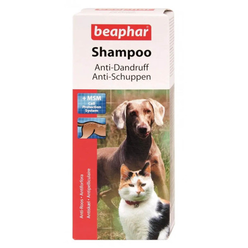 Шампунь проти лупи для котів та собак Beaphar Anti-Dandruff Shampoo 200 мл