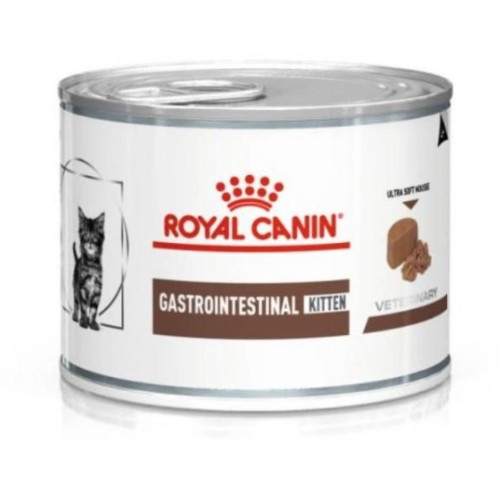 Влажный корм для котят Royal Canin Gastrointestinal Kitten Cans при нарушении пищеварения 195 г