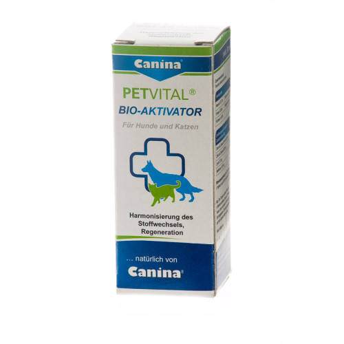 Рідкий комплекс для собак та кішок з амінокислотами та залізом Canina Petvital Bio-Aktivator 20 мл