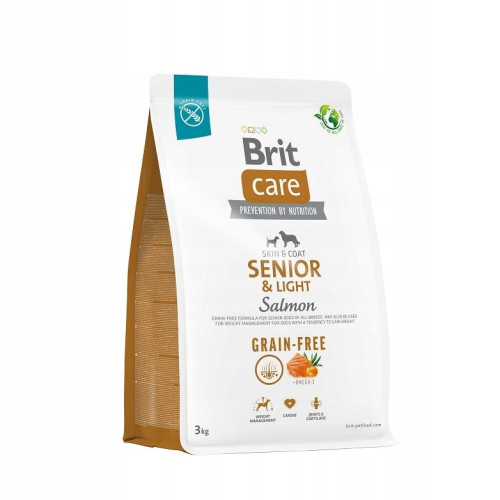 Сухий корм Brit Care Dog Grain-free Senior & Light для літніх собак усіх порід 3 (кг)