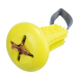 Развивающая игрушка для лакомств Trixie Колокольчик с веревкой 11 × 22 см (резина)