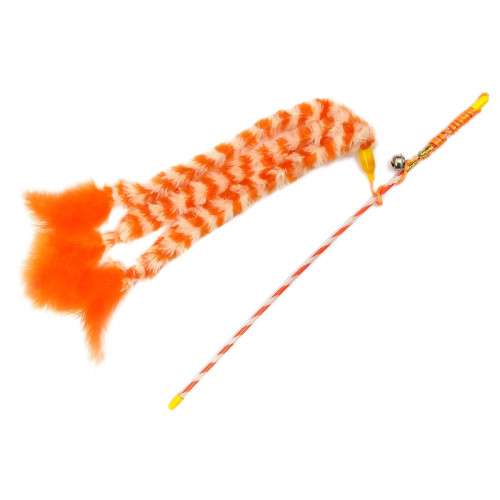 Іграшка для кішок Паличка з трьома хвостами GimCat 46 см