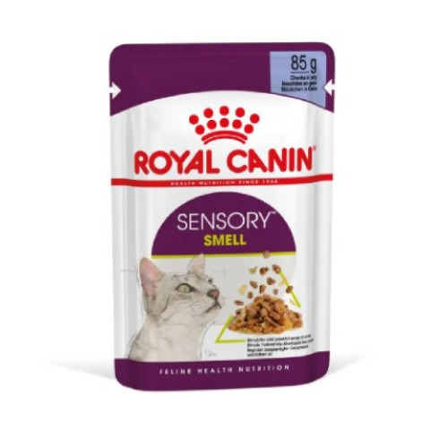 Влажный корм для привередливых к запаху кошек Royal Canin Sensory Smell в желе 12 шт х 85 г