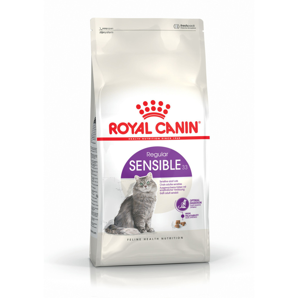 Сухой корм Royal Canin Sensible для котов от 1 года с чувствительным пищеварением 400 г
