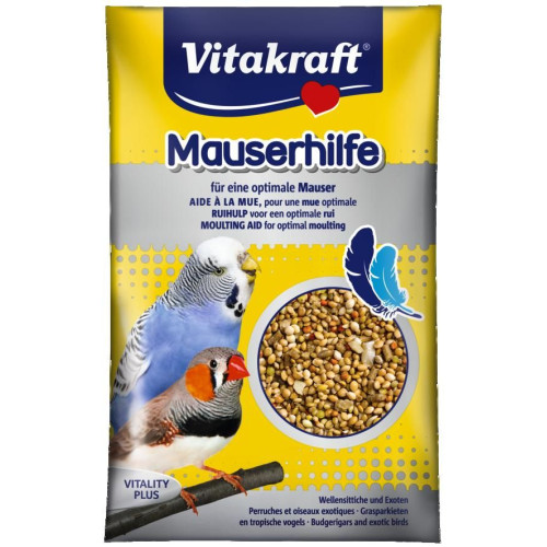Вітамінна добавка в період линяння, для хвилястих папуг, Vitakraft 20гр