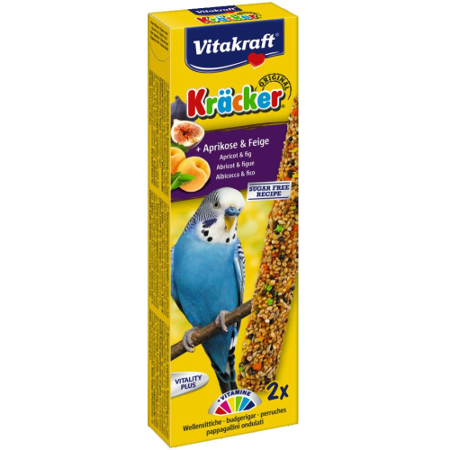 Крекер для волнистых попугаев Vitakraft, фруктовый, 2 шт