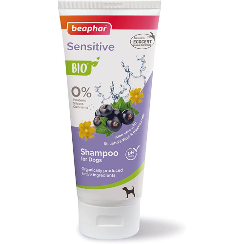 Французький шампунь Beaphar Bio Shampoo Sensitive для собак із чутливою шкірою 200 мл