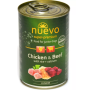 Консерва для щенков NUEVO JUNIOR с курицей, говядиной и рисом + кальций 800 (г)