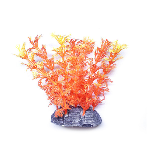 Штучна рослина для акваріума Aquatic Plants "Ambulia" оранжева 10 см