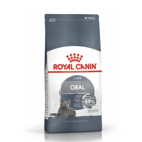 Сухой корм Royal Canin ORAL CARE для взрослых кошек, профилактика образования зубного налета и формирования зубного камня