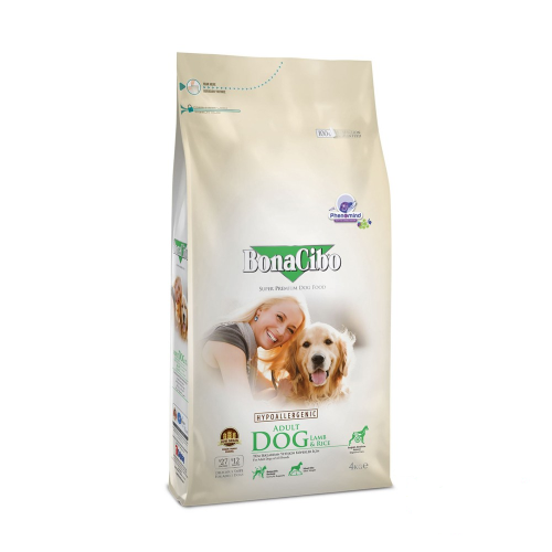 Сухой корм для собак BonaCibo Dog Adult Lamb & Rice 15 (кг)