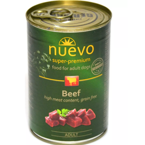 Консерва для собак NUEVO ADULT із яловичиною  800 (г)