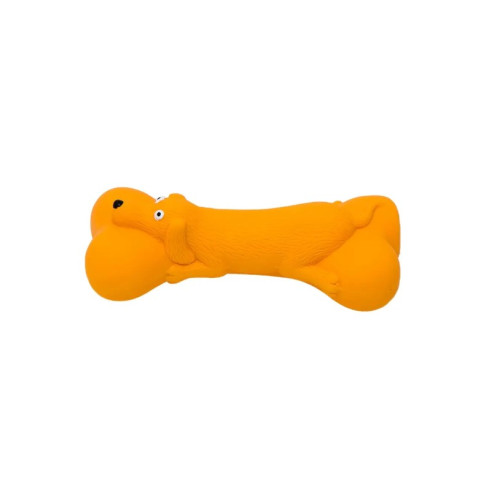 Іграшка для собак Eastland Кісточка з мордою собаки 12 см (латекс)