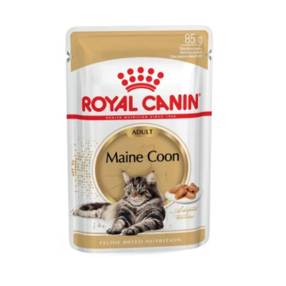 Влажный корм для взрослых кошек породы мейн-кун Royal Canin Maine Coon Adult 12 шт х 85 г