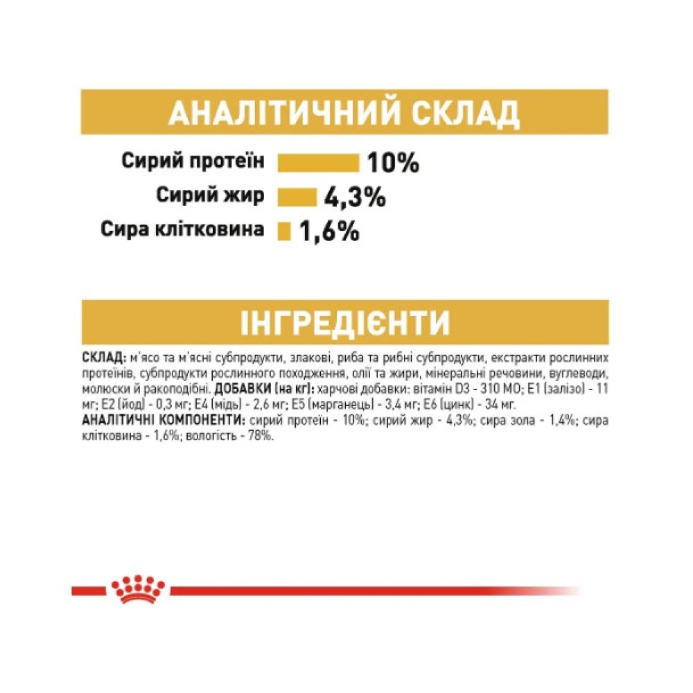 Влажный корм для взрослых кошек породы мейн-кун Royal Canin Maine Coon Adult 12 шт х 85 г