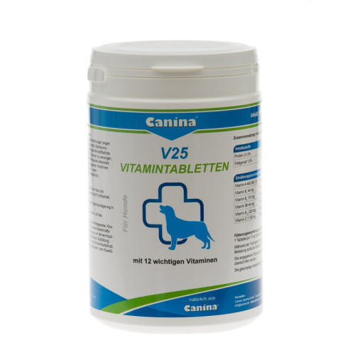 Полівітамінний комплекс для собак Canina V25 700 г 210 таблеток