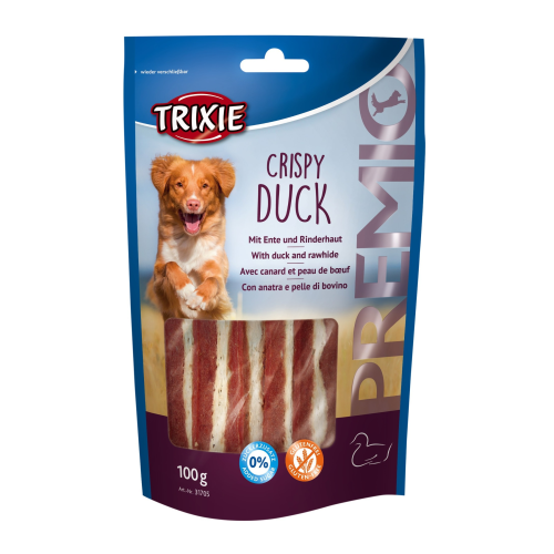Ласощі для собак Trixie Premio Crispy Duck качка 100 г