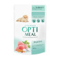 Влажный корм для щенков Optimeal pouch 12 шт по 100 г (индейка и морковь в соусе)