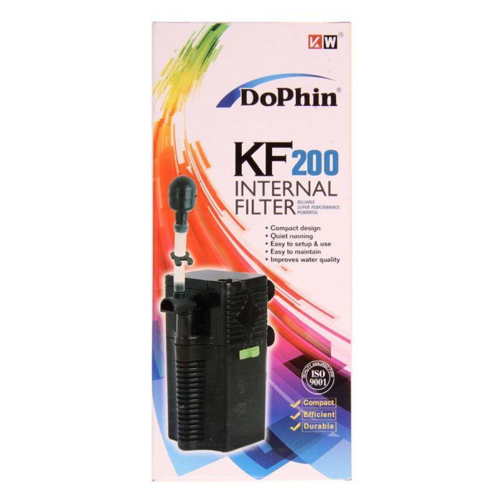 Внутренний фильтр для аквариума KW Zone Dophin KF-200 до 35 л