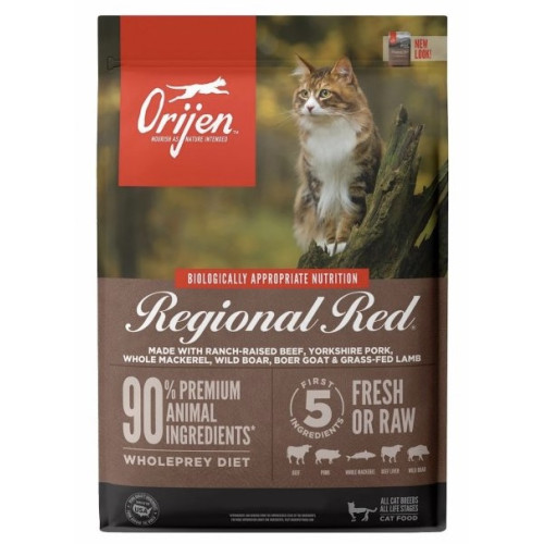 Сухой корм для кошек ORIJEN Regional Red Cat 1.8 кг