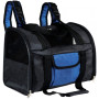 Рюкзак-переноска Trixie TBag 42 х 29 x 21 см Черный с синим